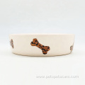 Custom Ceramic Animal Dog Food Bowl for Dogs